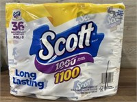 36 rolls Scott toilet paper