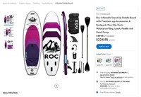 B4131  ROC Paddleboards 10ft SUP Bundle