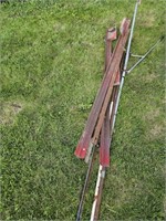 Lot of metal pipe and pieces