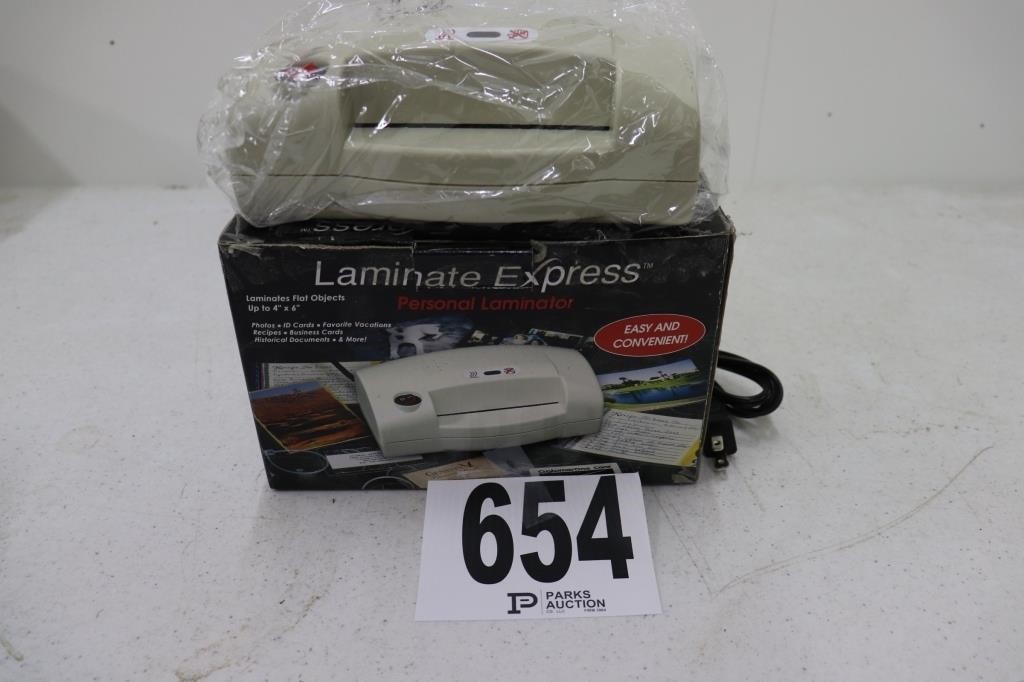 Laminate Express Machine