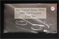 1996 U.S. Mint Set P&D with West Point Dime