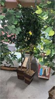 2ct Attractive Faux Trees w/Pots