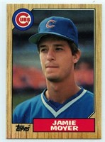 1987 Topps Jamie Moyer Cubs Rookie Baseball Card 1