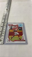 Patrick Mahomes II football card