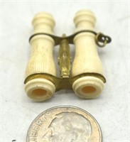 Stanhope Bone Carve Mini NY Souvenir Binoculars