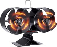 NEW $36 Heat Powered Wood Stove Fan