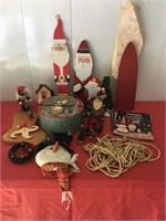 Christmas items. Some are craft items for you to