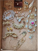 Sensational sparkly vintage costume jewelry