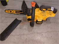 DEWALT 20V 12" chainsaw, tool Only