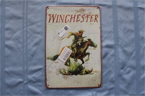 Retro "Winchester" Tin Sign