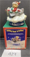 Vintage Rock N Rollers Christmas Bear - Works