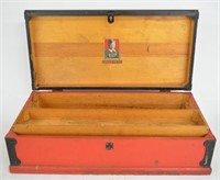 Original Buddy L Wooden Tool Box