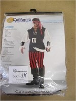 Cutthroat Pirate Size M Adult Costume