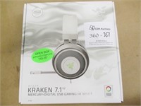 Razer Kraken 7.1 V2 Mercury Ed. Gaming Headset