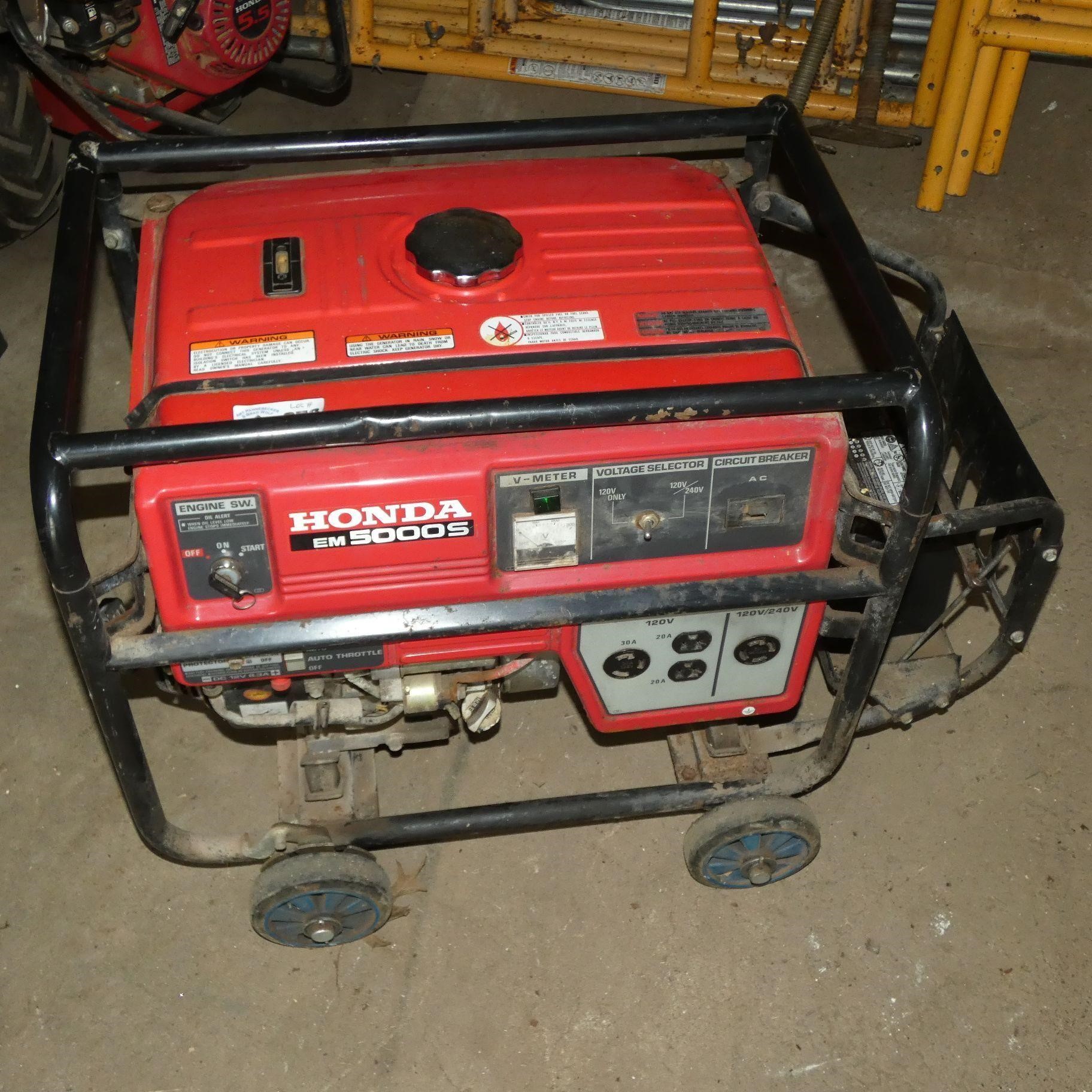 Honda EM5000S Generator