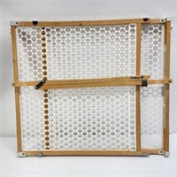 Wooden Safety Gate, 24 in High, 30 Min 42 Max