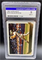 Graded Mark McGwire #100 1993 Topps Gold
