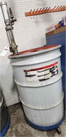 oil drum pump system w/Retactable hose pneumatic h