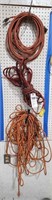 3 light extension cords tools electrical indoor/ou