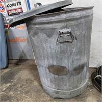 galvanized garbage can outliets 110v wires cut