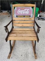 Coca Cola Rocking Chair