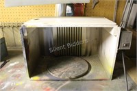 Electric Model Painting Box with Fan & Light