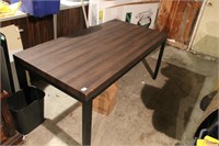 Walnut table, 35.5'' x 71''