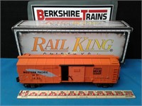 RAIL KING #30-8402 WP Diecast Feather Boxcar NEW