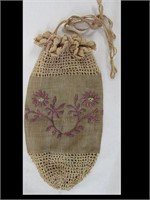 VINTAGE DRAW STRING PURSE