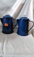 GSI Pioneer Enamelware Percolator