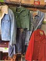 Vintage Jackets inc Levis and Wrangler