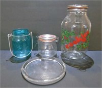 Assorted Lot of Canisters and Jars