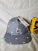 Adjustable billabong baseball cap / hat