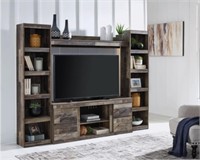 ASHLEY DEREKSON 4-PIECE ENTERTAINMENT CENTER