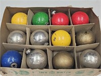 Vintage Christmas Ornaments Painted