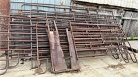 11 Homemade Corral Panels. Various Sizes and