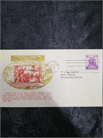 Stamped Envelope First Day Issue, 1938 Marietta,