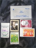 5 Russian Stamps Mystic Stamp Co