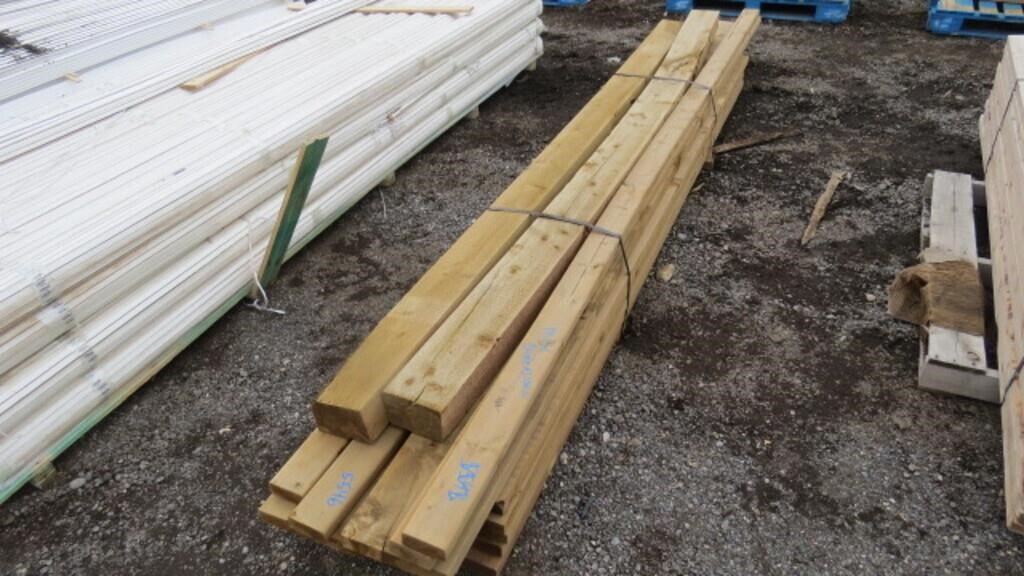Bundle Of Misc Treated Lumber
