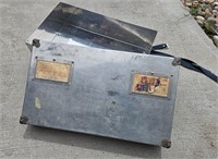 Vintage Metal Storage or Shipping Box