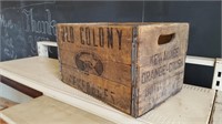 Old Colony Kewaunee Wooden Box