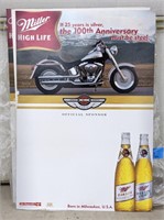 (19) Harley-Davidson 100th Anni Miller High Life