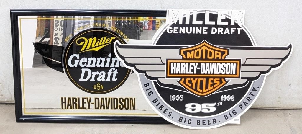 Miller Genuine Draft Harley-Davidson 95th Anni