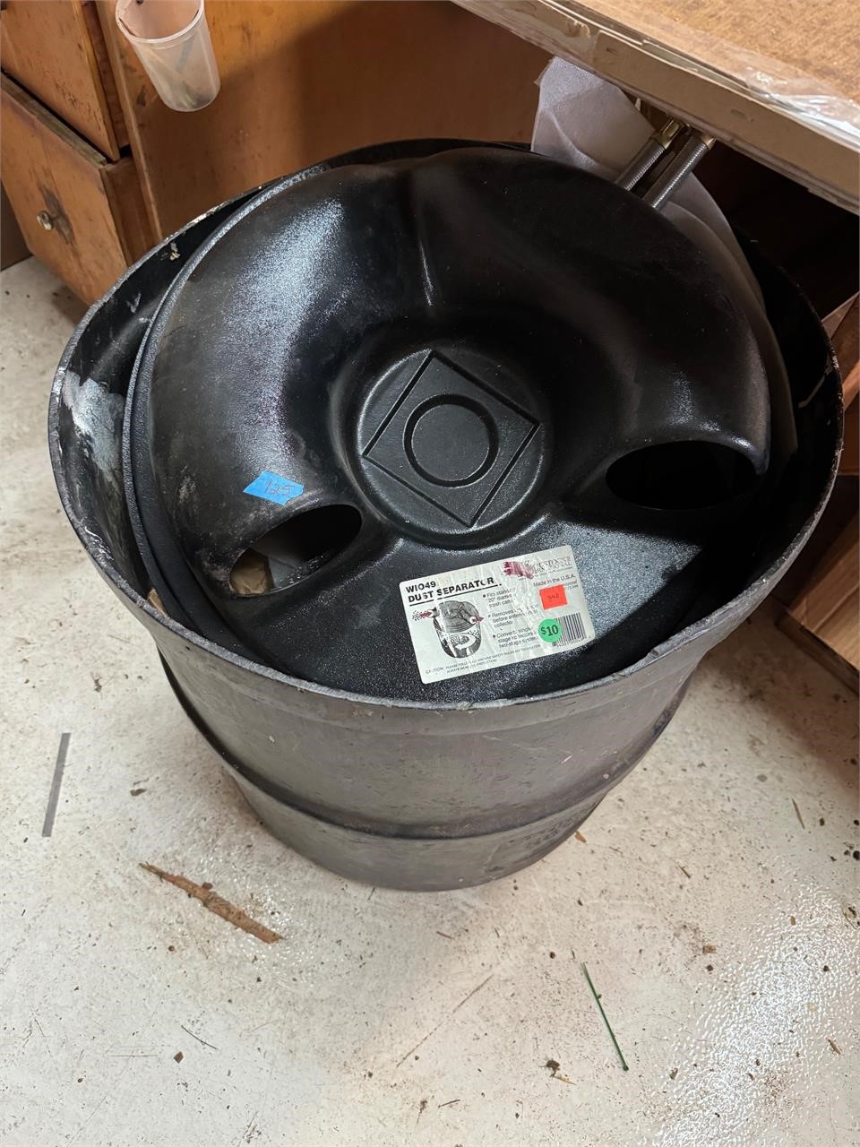 Barrel/Dust Separator Lid