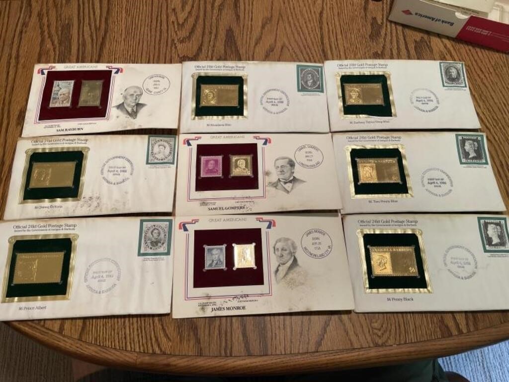 Gold Stamps Replicas