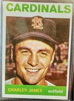 1964 Topps Charley James #357 St. Louis Cardinals