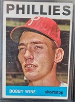 1964 Topps Bobby Wine #347 Philadelphia Phillies
