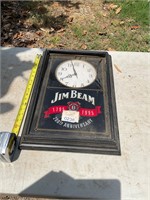 Jim Beam clock- battery powered