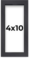 4x10 Shadow Box Black Frame