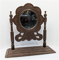 Small Ornate Swivel Mirror (vanity)